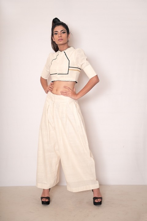 Scooting Around crop top and culotte set