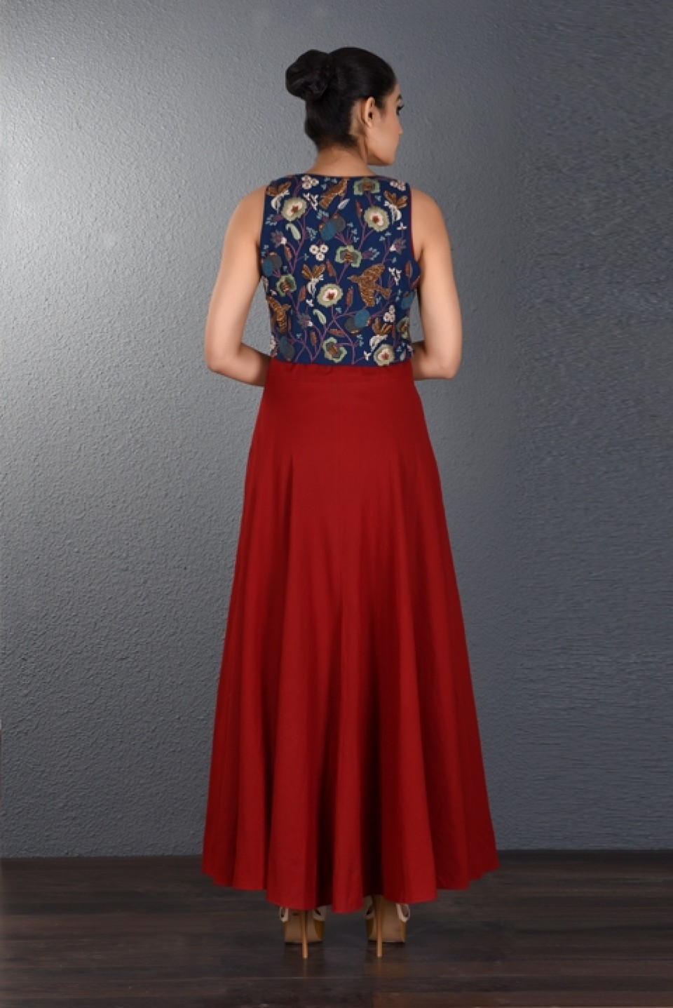 Deep Red Bridesmaid Dresses - UCenter Dress